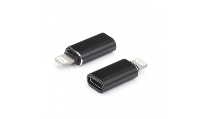 Adapter Type C (female) to Lightning (male) black