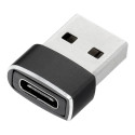 Adaptor Typ C to USB A black