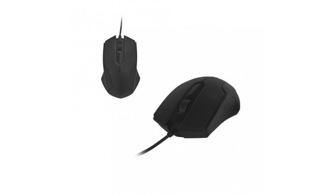 ART wire computer mouse USB A 1000 dpi AM-93 black