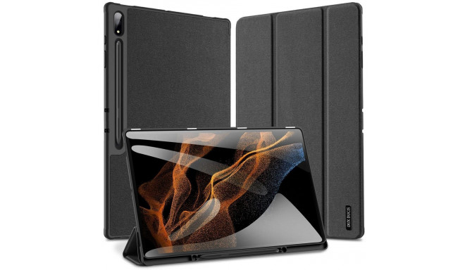 DUX DUCIS case DOMO foldable with pencil storage for SAMSUNG Tab S9 Ultra black