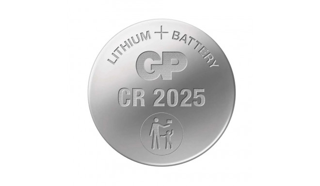 GP Lithium battery CR2025 (DL2025), 3V, 1 pc