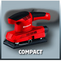 Einhell Orbital sander TC-OS 1520 (red/black, 150 watts)