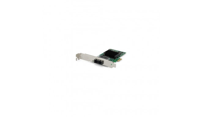 LevelOne Gigabit Fiber PCIe Network Card, 1 x SC Multi-Mode Fiber, Low Profile Bracket included