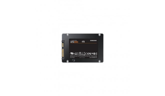 Samsung SSD 870 EVO 2.5" 4TB Serial ATA III V-NAND