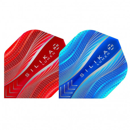 Darts flights HARROWS SILIKA LUMEN No.2, 3pcs