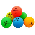 Table tennis balls DONIC P40+ Colour Popps Poly 6pcs