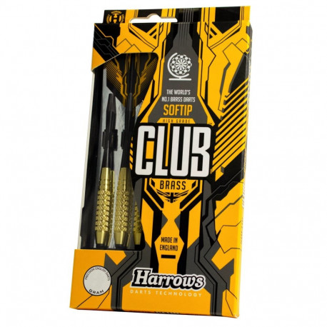 Softip darts HARROWS CLUB BRASS 3x14gK