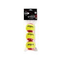 Tennis balls Dunlop STAGE 3 RED 3-polybag ITF