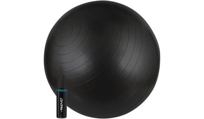 Gym Ball AVENTO 42OD 65cm +pomp Black