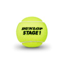 Теннисный мяч Dunlop STAGE 1 GREEN 3-tube ITF