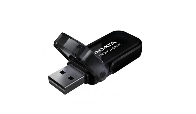 ADATA DashDrive UV240 64 GB USB 2.0 Black