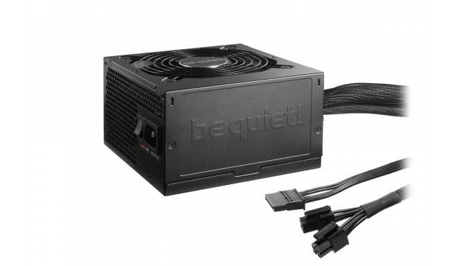 BE QUIET Power Supply||600 Watts|Efficiency 80 PLUS BRONZE|PFC Active|MTBF 100000 hours|BN302