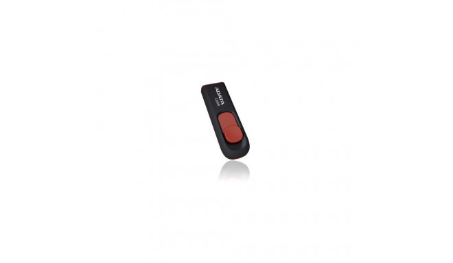 ADATA MEMORY DRIVE FLASH USB2 64GB/BLACK/RED AC008-64G-RKD