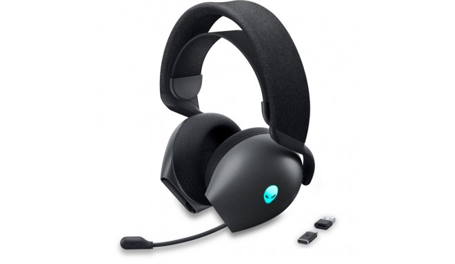 Dell Alienware Dual Mode Wireless Gaming Headset AW720H Over-Ear, Built-in microphone, Dark Side of 