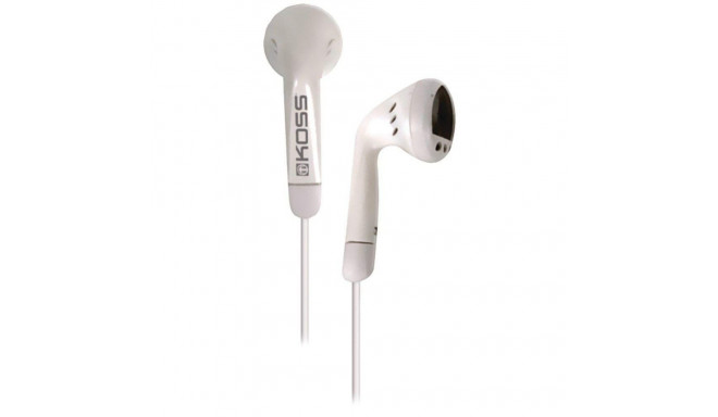 Koss Headphones KE5w Wired, In-ear, 3.5 mm, White