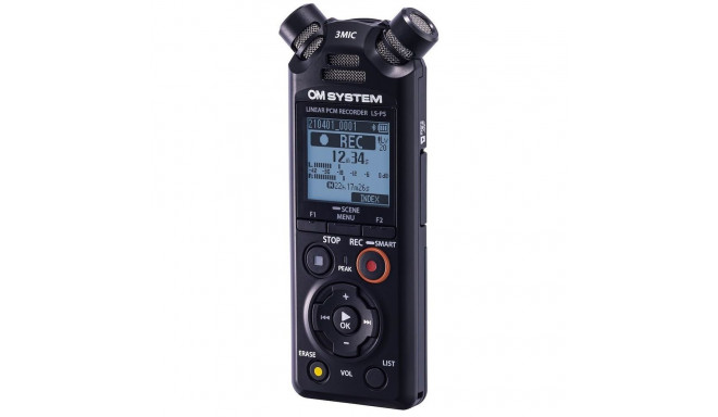 Olympus Linear PCM Recorder LS-P5 Rechargeable, Microphone connection, Stereo, FLAC / PCM (WAV) / MP