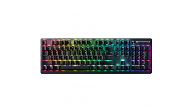 Razer Gaming Keyboard Deathstalker V2 RGB LED light, US, Wired, Black, Optical Switches (Linear), Nu