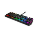 Dell Alienware RGB AW410K Mechanical Gaming Keyboard, RGB LED light, US, Wired, Dark side of the moo