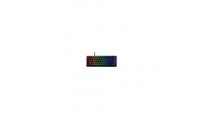 Razer Huntsman Mini 60%, Gaming keyboard, Opto-Mechanical, RGB LED light, NORD, Black, Wired