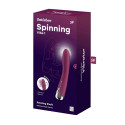 SATISFYER SPINNING VIBE 1 ROTATING G-SPOT VIBRADOR ROJO 1UN