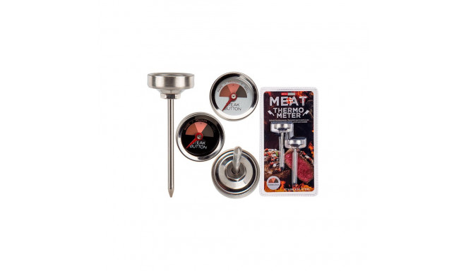 Stainless steel meat thermometer, ca. 7 cm, set of 2