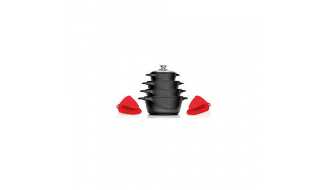 Smile MGK-12 Set of pots with lids 4pcs