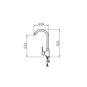 PYRAMIS BELLO granite grey concrete mixer