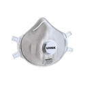 Respiraator Uvex silv-Air classic CaRBON 2320 FFP 3, eelvormitud klapiga, 3 tk pakis