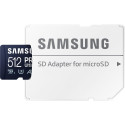 "CARD 512GB Samsung PRO Ultimate microSDXC 200MB/s +Adapter"