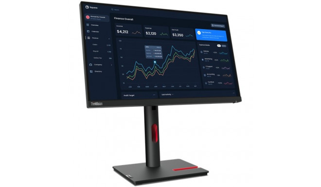 "54,6cm/21,5"" (1920x1080) Lenovo ThinkVision T22i-30 16:9 FHD IPS 60Hz 4ms HDMI VGA DP USB Pivot Bl