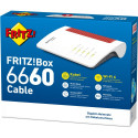 "AVM FRITZ!Box 6660 Cable - WiFi-6 (802.11ax) - Dual-Band (2,4 GHz/5 GHz) - Eingebauter Ethernet-Ans