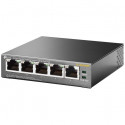 "5P TP-Link SG1005P Metall mit 4 PoE-Ports"