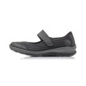 Comfortable openwork shoes Rieker W RKR575 black (41)