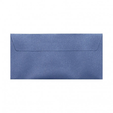 Ümbrik hõbedase täpiga Mika Navy Blue DL - 10tk, liimiribaga