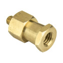 KUPO KS-130 HEX ADAPTER WITH 3/8"-16F & 3/*"-16M