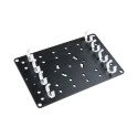 KUPO KCP-404 TWIST-LOCK MOUNTING PLATE FOR FOUR FLUORESCENT T12 LAMPS