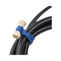 KUPO ELASTIC CABLE TIE 5" -10PCS MIXED COLOR