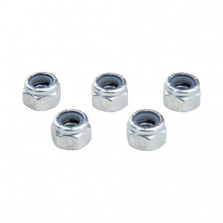 Kupo iselukustuvad kuuskantmutrid KS-177 1/4"-20 nailonist 5tk komplekt