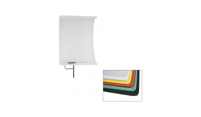 Kupo KT-2436OSBB 24"x 36" Open End Flag Frame - Single Black Bobbin Net