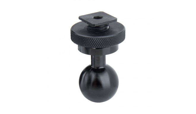 KUPO KS-407 SUPER KNUCKLE BALL WITH COLD SHOE ADAPTER