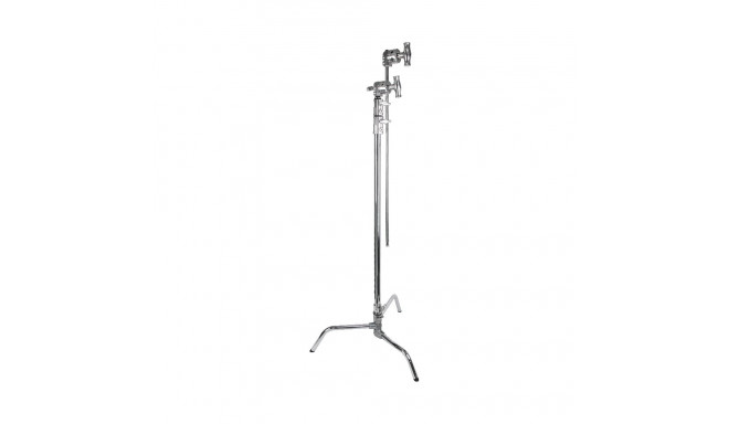 KUPO CT-40MK 40" MASTER C-STAND WITH TURTLE BASE - SILVER KIT