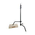 KUPO CL-40MB 40" MASTER C-STAND WITH SLIDING LEG & QUICK-RELEASE SYSTEM - BLACK