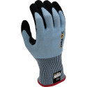 Work Gloves JUBA K-Rock Black Blue Touchpad Fibre Nitrile - 10