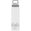 SIGG drinking bottle Total Clear One MyPlanet "Anthracite" 0.75L (transparent/grey, one-hand closure