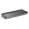 Lindy USB 3.2 Gen 2x2 NVMe M.2 SSD, Drive Enclosure (Silver)