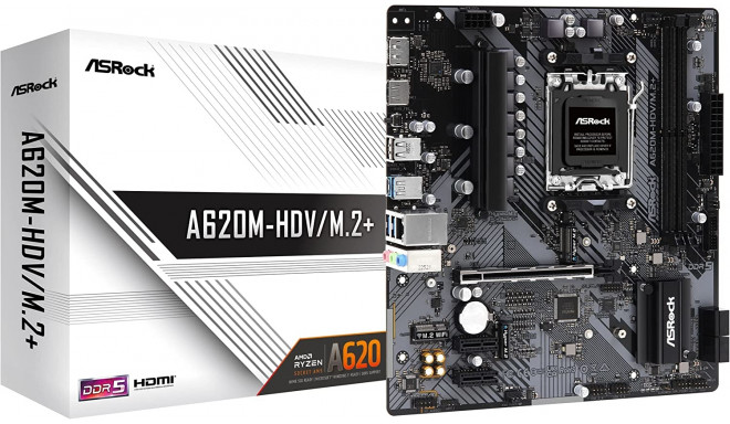 ASRock emaplaat A620M-HDV/M.2+ AM5