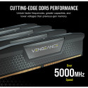 Corsair RAM DDR5 32GB 6000 CL 30 (2x16GB) Dual Kit (black CMK32GX5M2B6000C30 Vengeance,