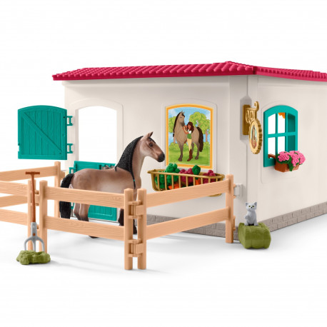 Schleich Horse Club tack room, toy figure