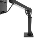 Ergotron NX monitor arm, monitor holder (black (matt))