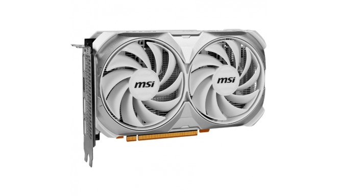 MSI GeForce RTX 4060 VENTUS 2X OC WHITE, graphics card (DLSS 3, 3x DisplayPort, 1x HDMI 2.1)